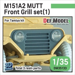 DEF.MODEL, US M151A2 MUTT Front grill set (for 1/35 Tamiya kit), DM35133, 1:35