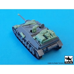 T72146, Sd.Kfz 162 Jagdpanzer IV accessories set, BLACK DOG, SCALE 1:72