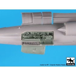 F-104 Starfighter electronics + engine, cat.n.: A72106, BLACK DOG, 1:72