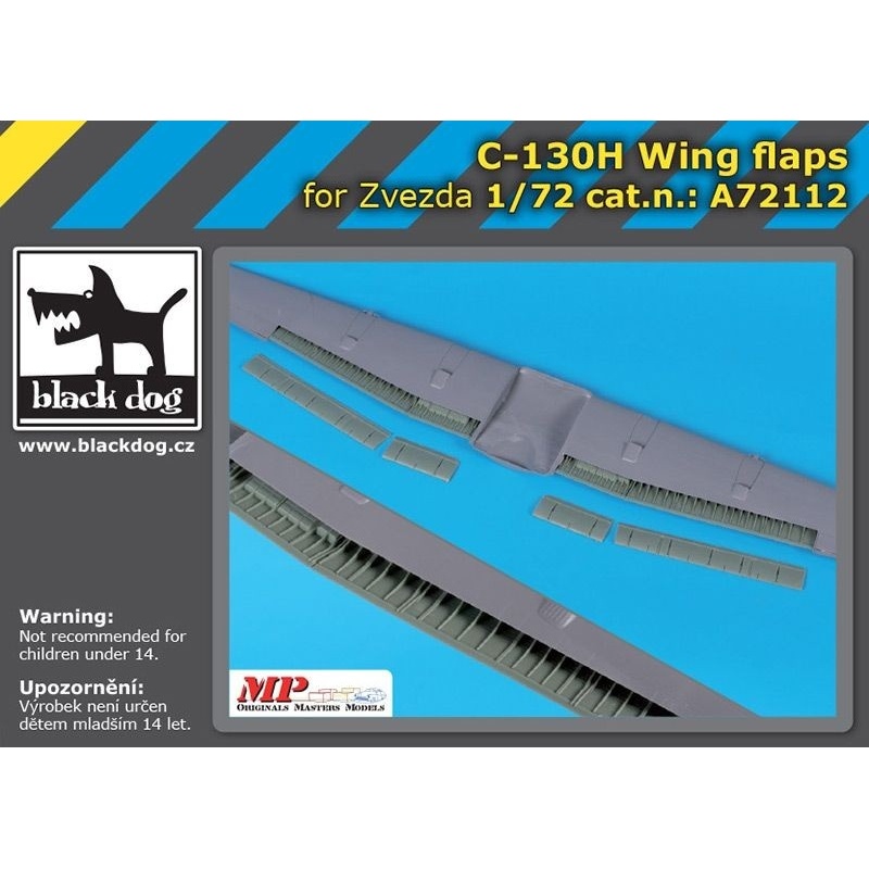 C-130H Hercules wing flaps, A72112, BLACK DOG, 1:72