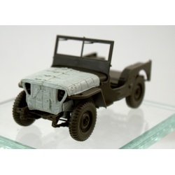 RE35-713, Willys “Jeep” winter canvas cover, PANZER ART, 1:35