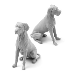 SOL RESIN FACTORY MM516 , German Dogs (3D Printed Kit) , 1:35