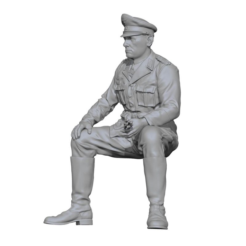 SOL RESIN FACTORY MM540, WWII German Generalfeldmarschall (3D printed ) , 1:35