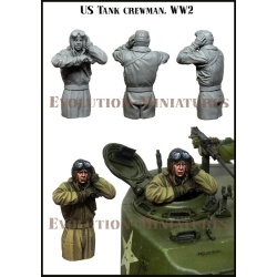 Evolution Miniatures 35224, US Tank crewman . WW2 (1 figure), SCALE 1:35