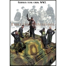 Evolution Miniatures 35228, WWII GERMAN SOLDIERS 1943 KURSK, (3Figures), SCALE 1:35