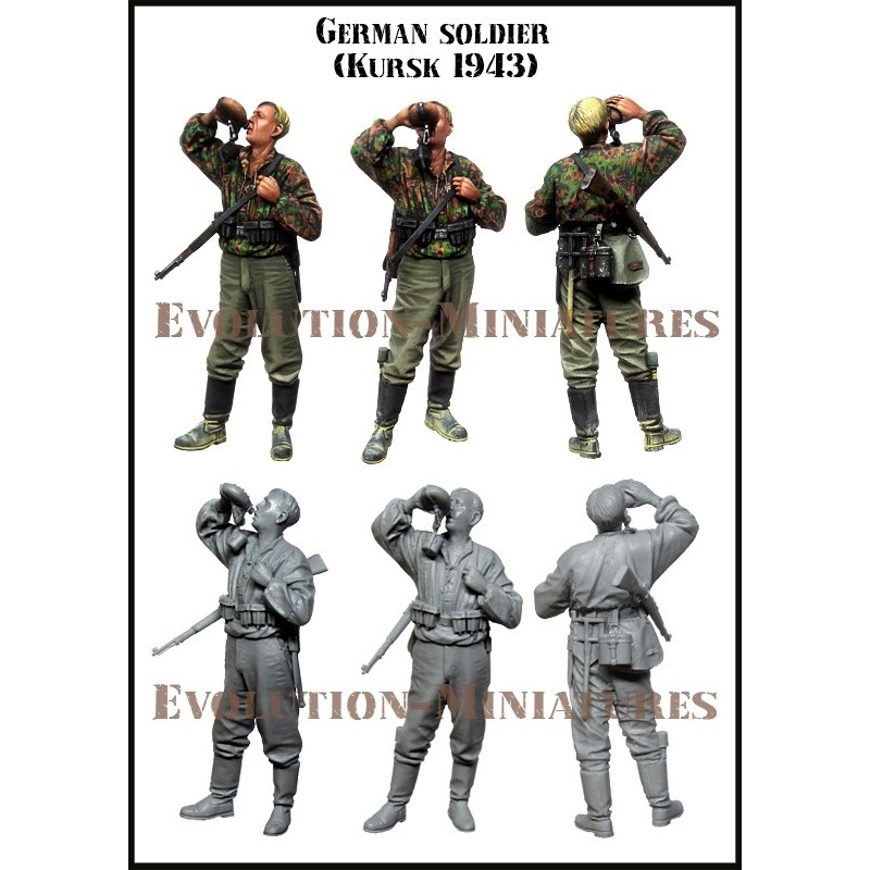 Evolution Miniatures 35229 , German soldier, Kursk 1943 (1 Figure), SCALE 1:35