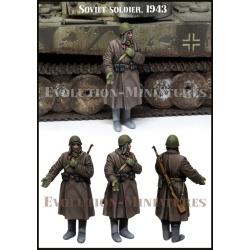 Evolution Miniatures 35236 , Soviet Soldier 1943 (1 Figure), SCALE 1:35