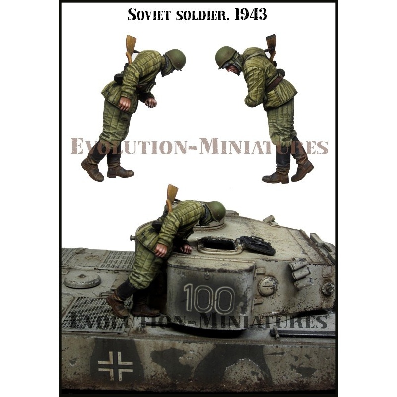 Evolution Miniatures 35237, Soviet Soldier, 1943 (1 Figure), SCALE 1:35