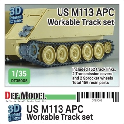 US M113 APC Workable Track set (for 1/35 M113 kit) , DEF Model DT35005, 1/35
