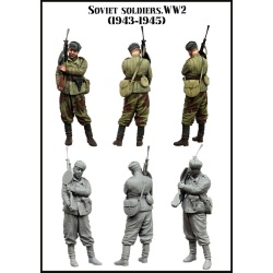 Evolution Miniatures 35138, WWII Soviet Soldier set 2 1943-1945 (1 Fig), 1:35