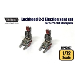 Wolfpack WP72097, Lockheed C-2 Ejection seat set (for 1/72 F-104 ), SCALE 1/72