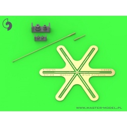MASTER, 1/35, GM35-045, German WWII 1,8m star antenna (for command tanks) (1pc)