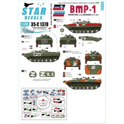 Star Decals 35-C1378, War in Ukraine SET 7, BMP-1 , 1/35