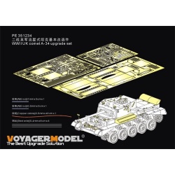 PE for WWII UK Comet A-34 Upgrade Set (For TAMIYA 35380), 351234, VOYAGERMODEL 1/35