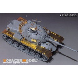 PE for Modern US M48A3-A5 MBT Fenders Upgrade Set (For TAKOM 2161/2162), 351237, VOYAGERMODEL 1/35