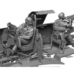 Legend Production LF4828, WW2 US Navy Pilot&Rear Gunner set 2 (2 Figures), 1:48