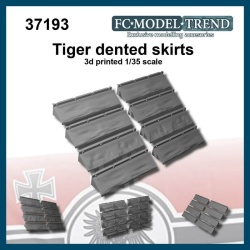 FC MODEL TREND 37193 Tiger, dented skirts, 1/35 scale