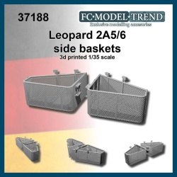 FC MODEL TREND37188, Leopard 2A5/6 side baskets, 1/35 scale