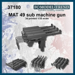 FC MODEL TREND 37180 MAT-49 sub machine gun, 1/35 scale