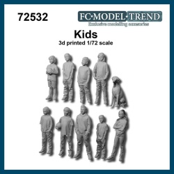 FC MODEL TREND 72532 Kids, 1/72 scale