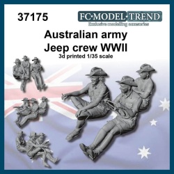 FC MODEL TREND 37175 Australia WWII, jeep crew, 1/35 scale