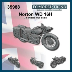 FC MODEL TREND 35988, Norton WD 16H, 3d printed, 1/35