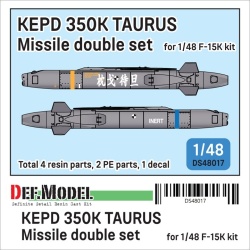 DEF.MODEL, DS48017, KEPD 350K TAURUS Missile double set, 1:48