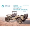 Quinta Studio QD35018, Willys MB 3D-Printed Interior decal (for ALL ) , 1:35