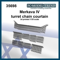 FC MODEL TREND 35698,  Merkava 4, chain courtain, 1/35 scale, 3d printed
